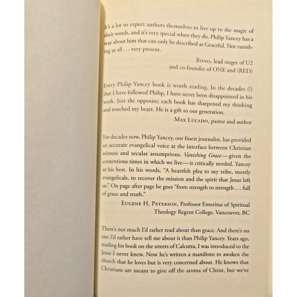 Vanishing Grace: What Ever Happened to the Good News? by Yancey, Philip - Picture 2 of 11